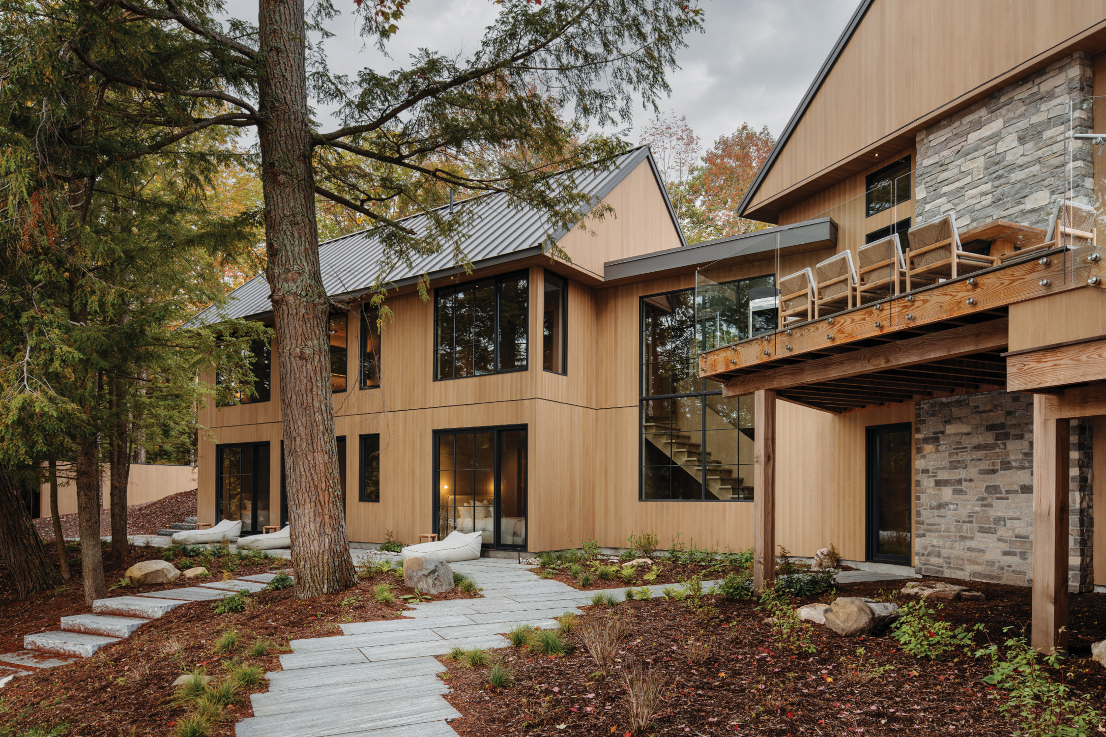 jo/ross design inc. architectural designer muskoka carrying place exterior