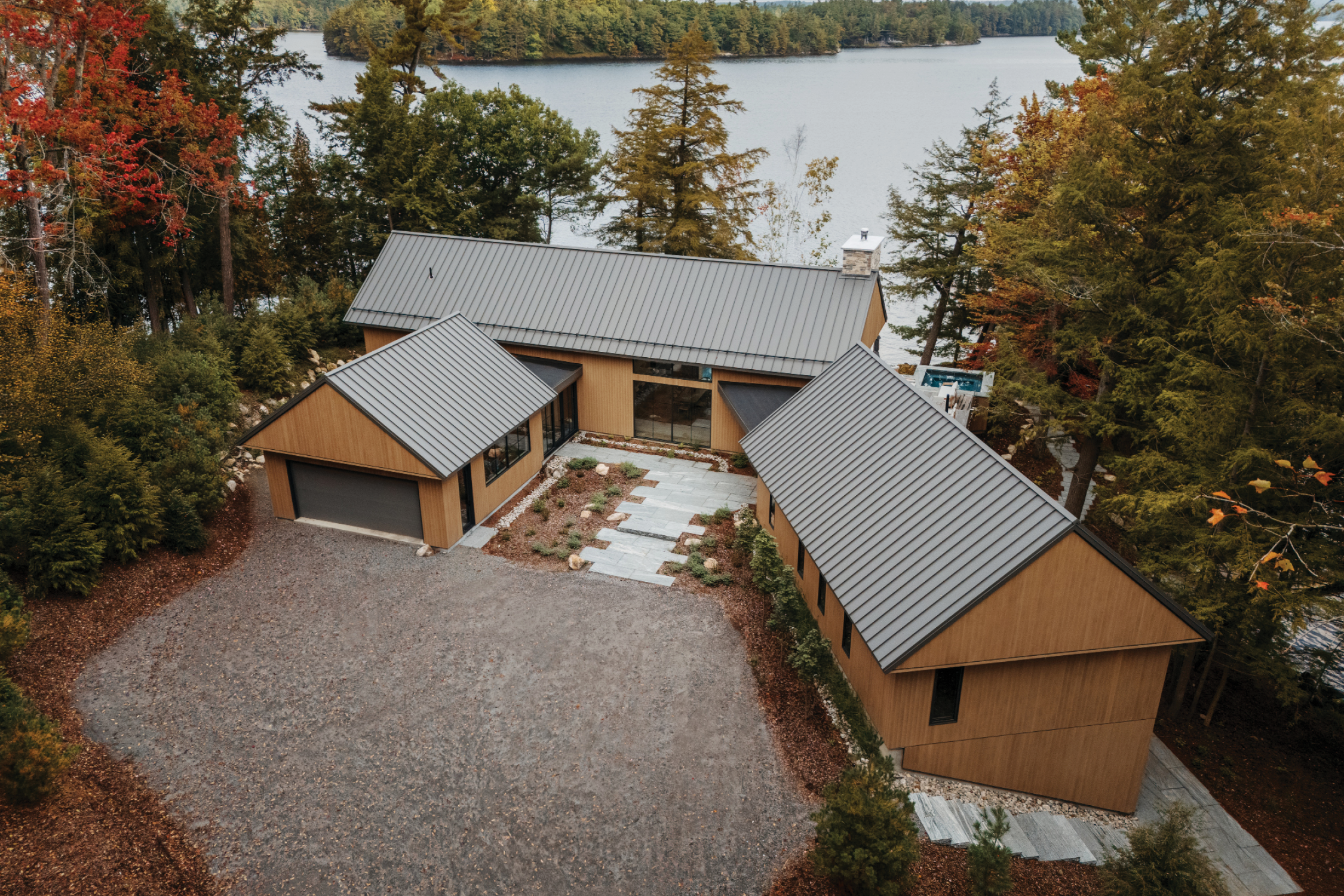jo/ross design inc. architectural designer muskoka carrying place exterior