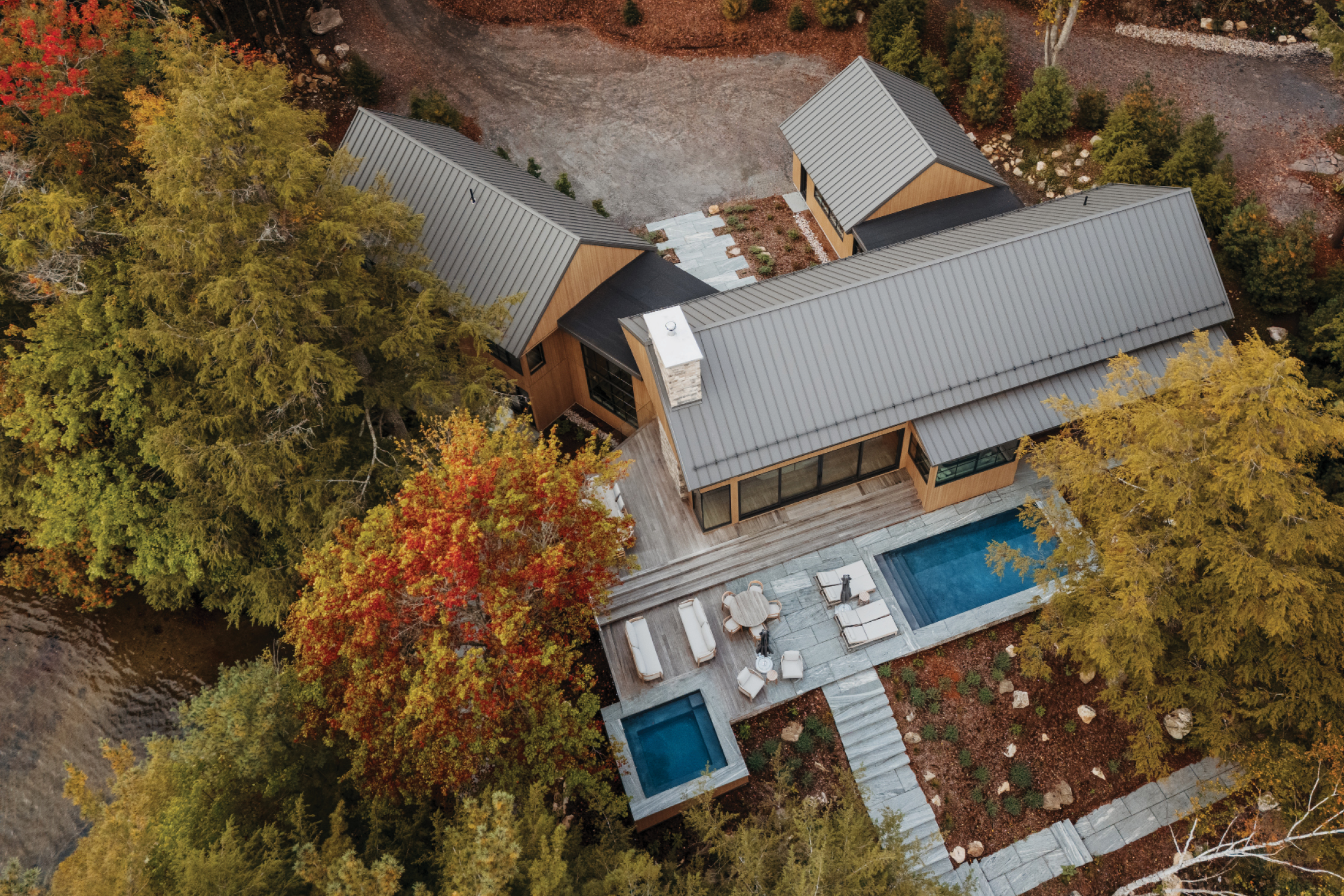 jo/ross design inc. architectural designer muskoka carrying place exterior