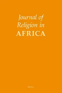 Cover of a book titled 'Journal of Religion in Africa' with an orange background and white text.