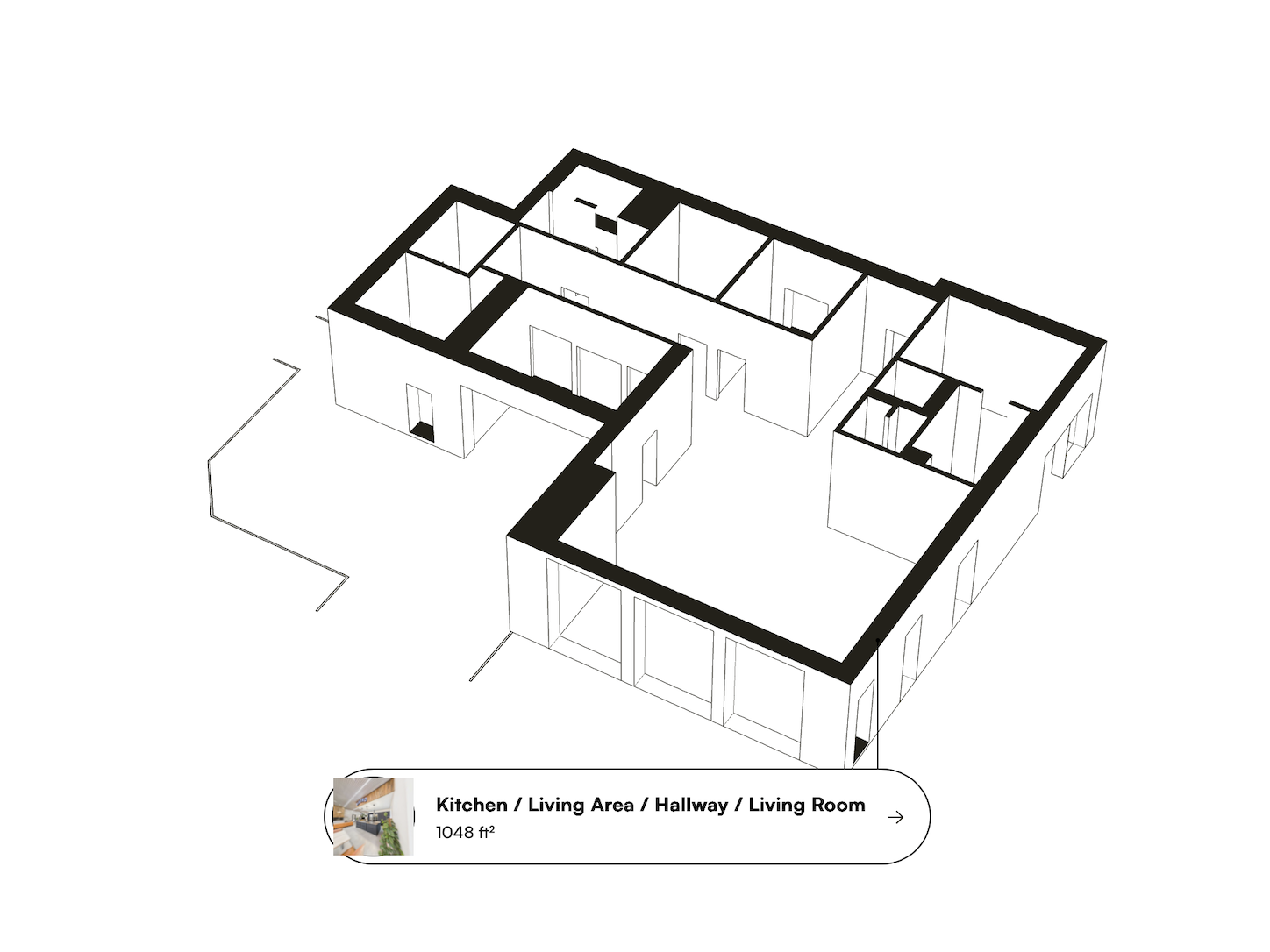 360 Tour with Floor Plan and Measurements (2000sqft-4000sqft)
