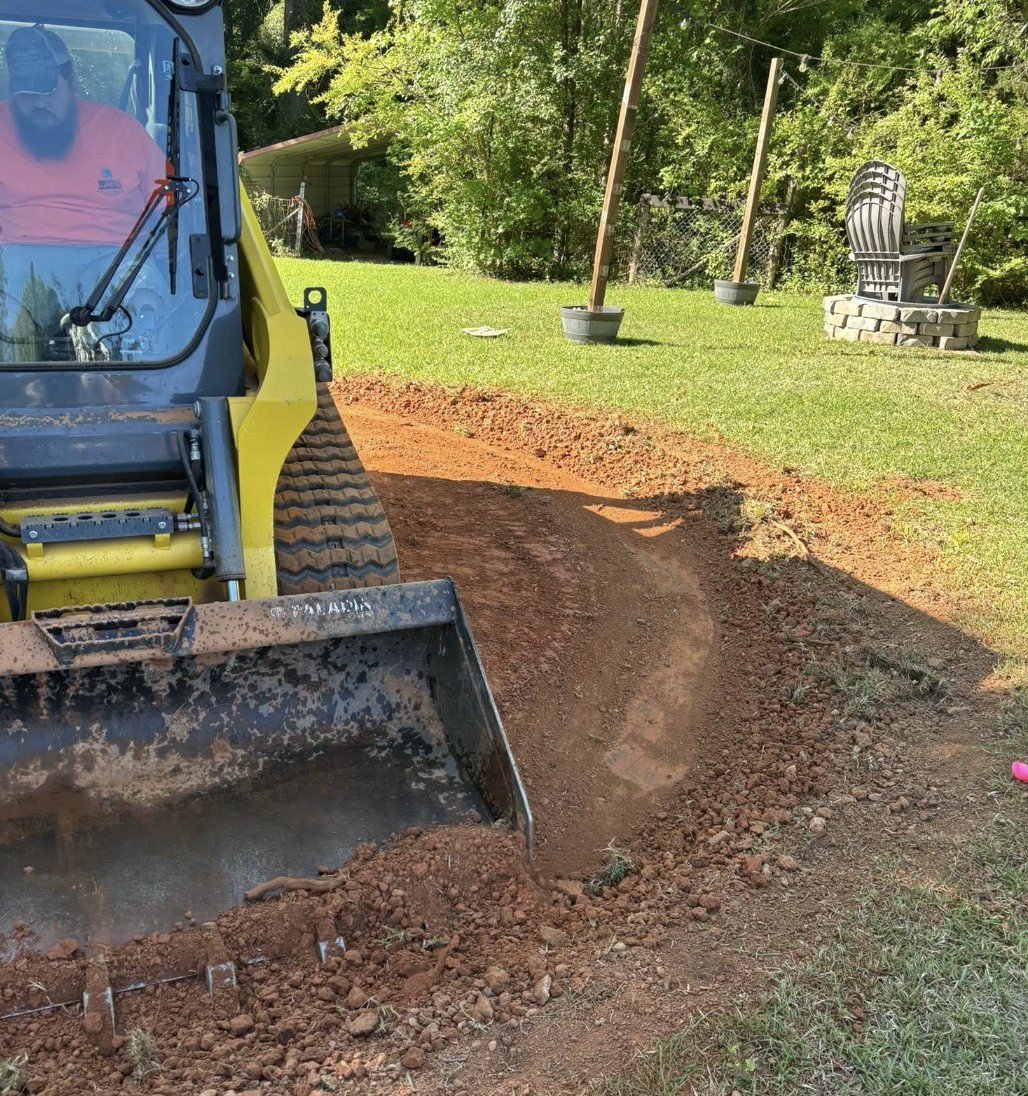Land clearing project completed in Camden, SC to prepare the property for future development.