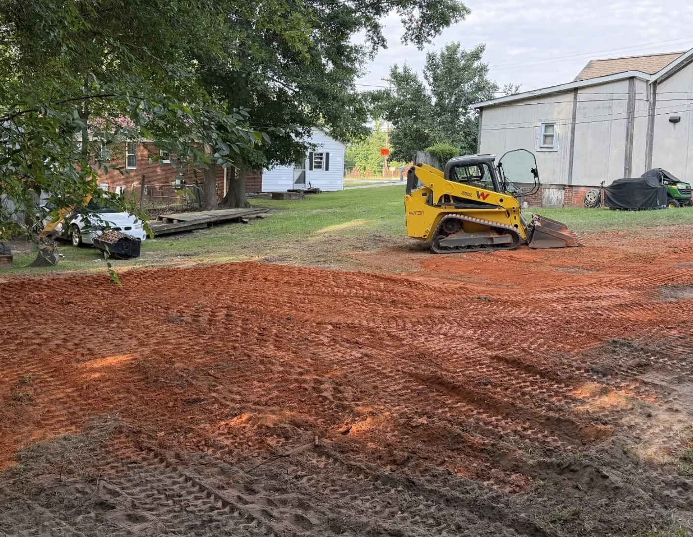 Erosion control and stormwater management project completed in Camden, SC to help prevent soil erosion and improve drainage.