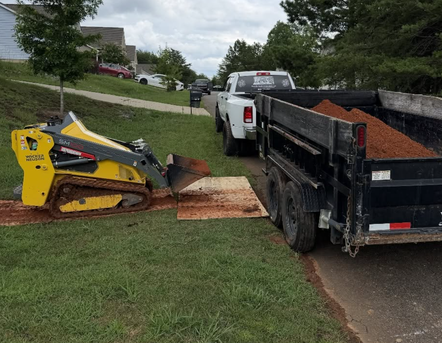 Gravel driveway installation and grading completed in Lancaster, SC for reliable access and long-lasting durability.