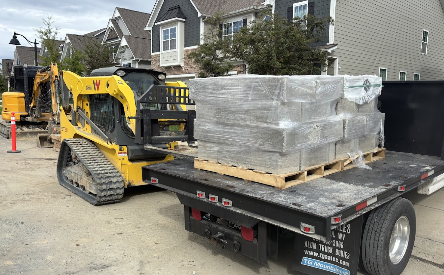 Professional excavation services in Waxhaw, North Carolina.