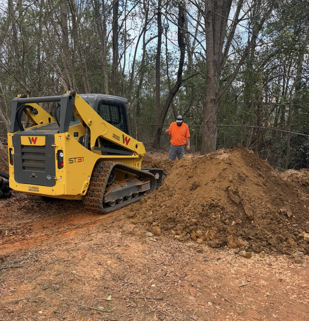 Gravel driveway installation completed in Belmont, NC with long-lasting results.