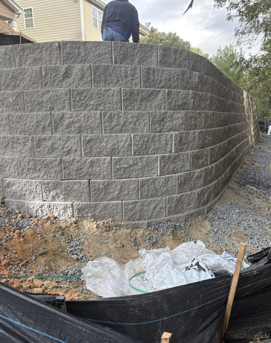 Gravel driveway grading and installation completed in Rock Hill, SC with proper drainage design.