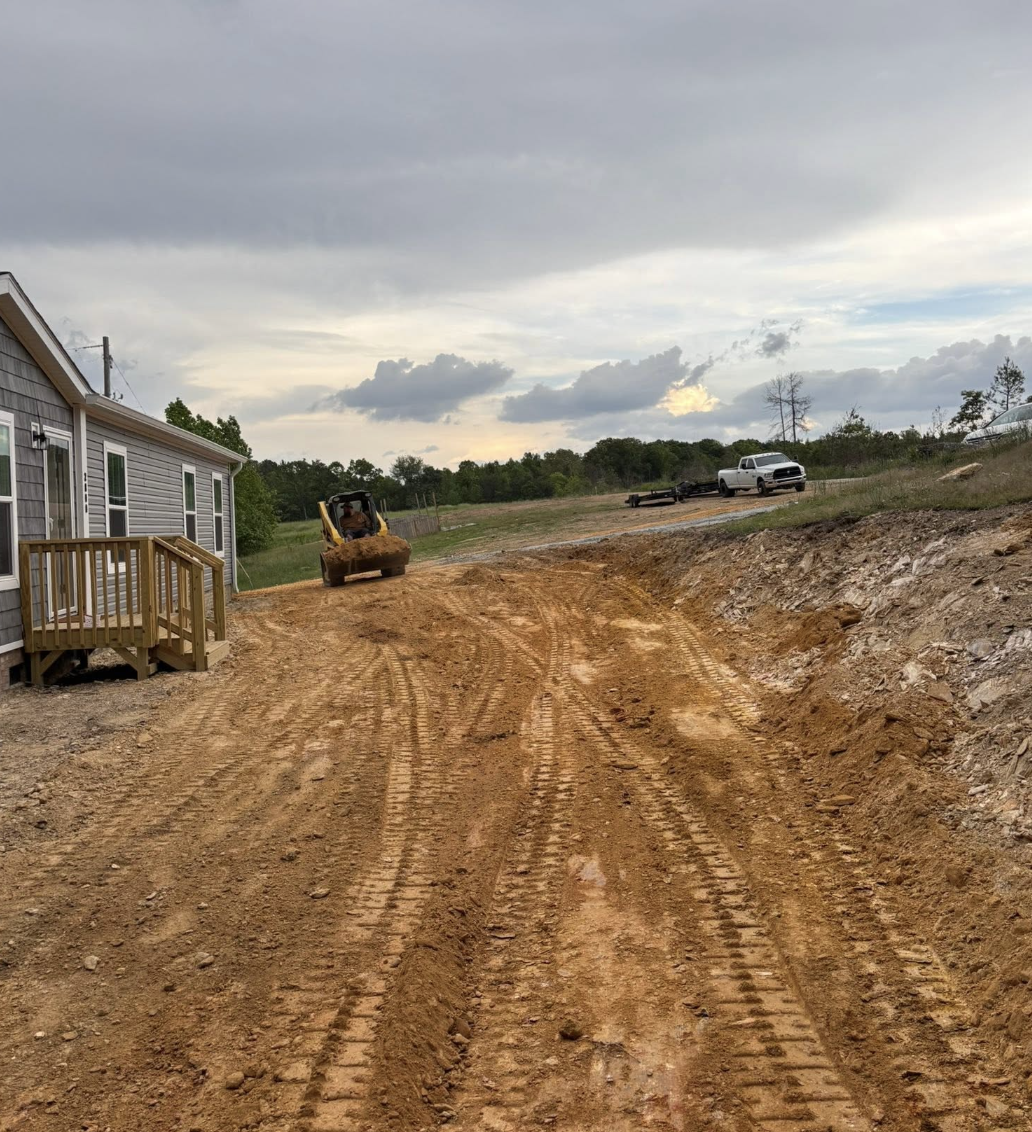 Retaining wall installation completed in Fort Mill, SC to improve property stability and erosion control.