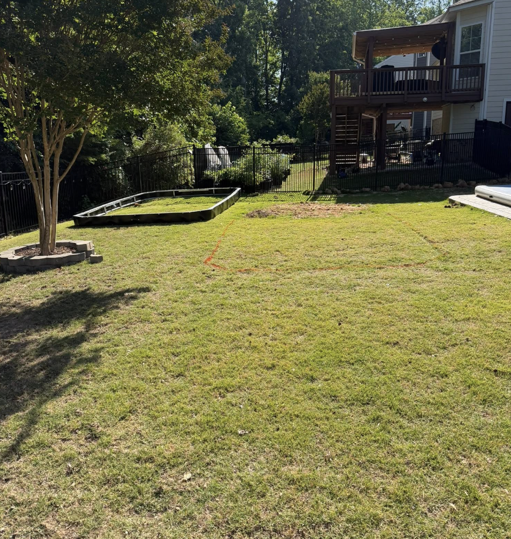 Excavation project completed in Matthews, NC with dependable site preparation.