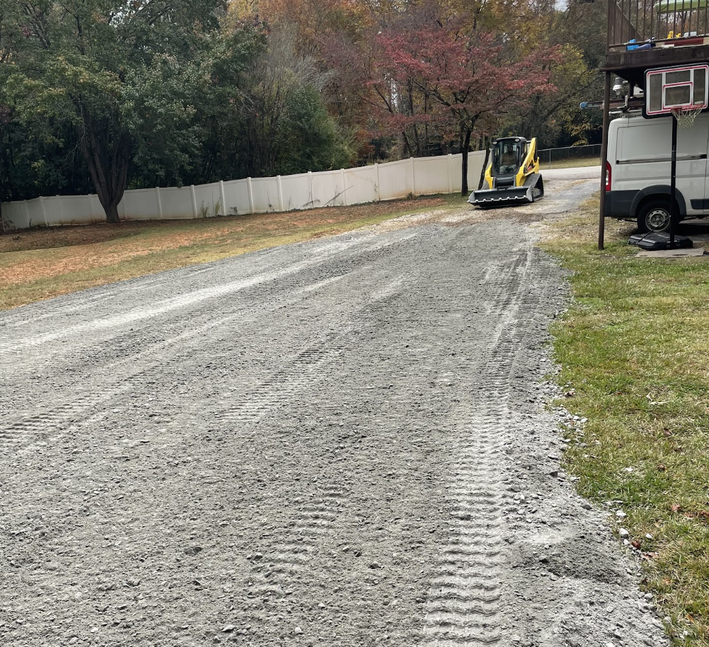 Site preparation and excavation services in Charlotte, North Carolina.