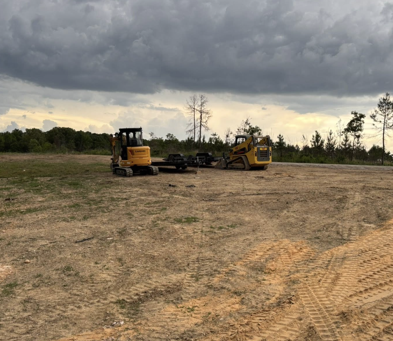 Gravel driveway installation completed in Matthews, NC with quality materials and expert grading.