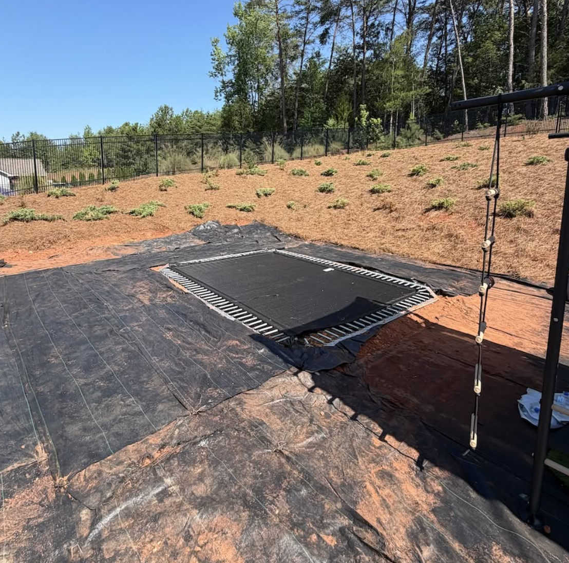 Residential excavation and site preparation completed in Rock Hill, SC using professional heavy equipment.