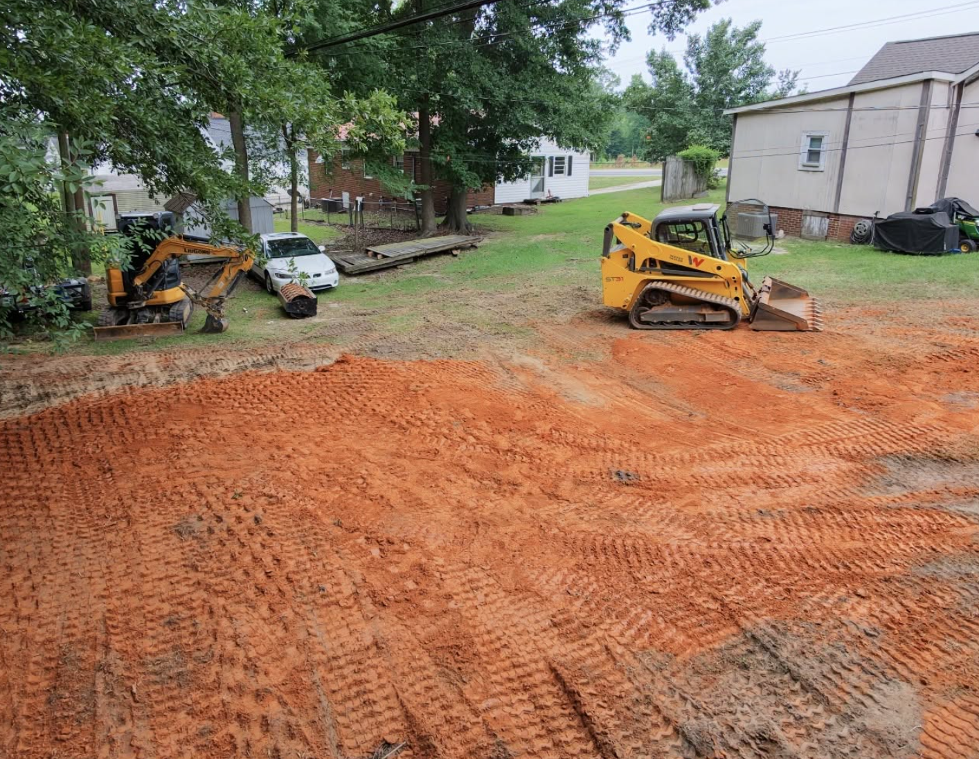Professional drainage solutions completed in Kannapolis, NC to improve stormwater flow and protect the property.