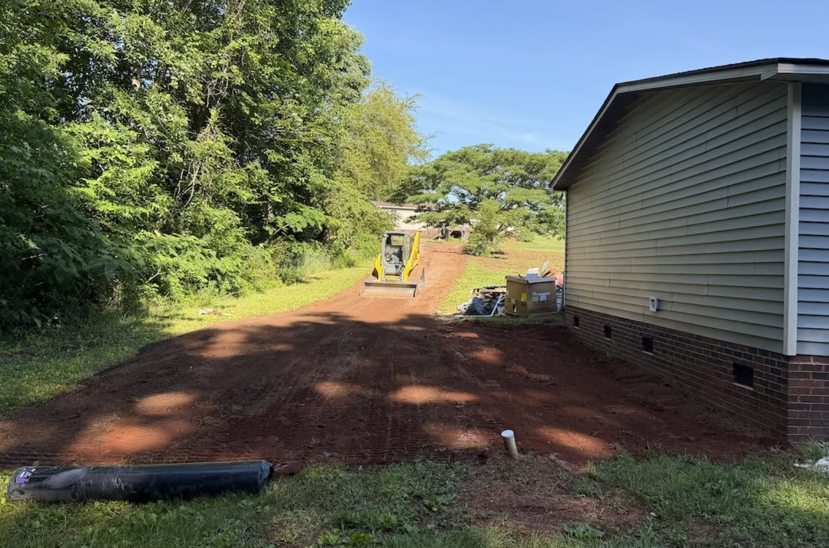 Professional site preparation services completed throughout York County, SC for residential and commercial projects.