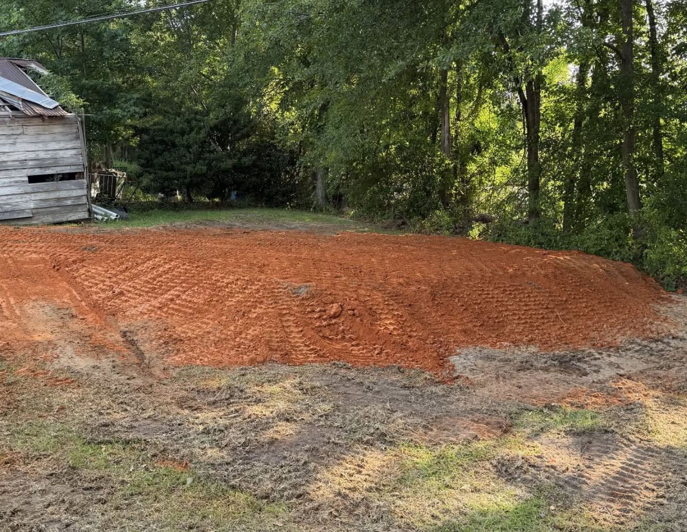 Excavation and grading services completed in Mooresville, NC with reliable workmanship and attention to detail.