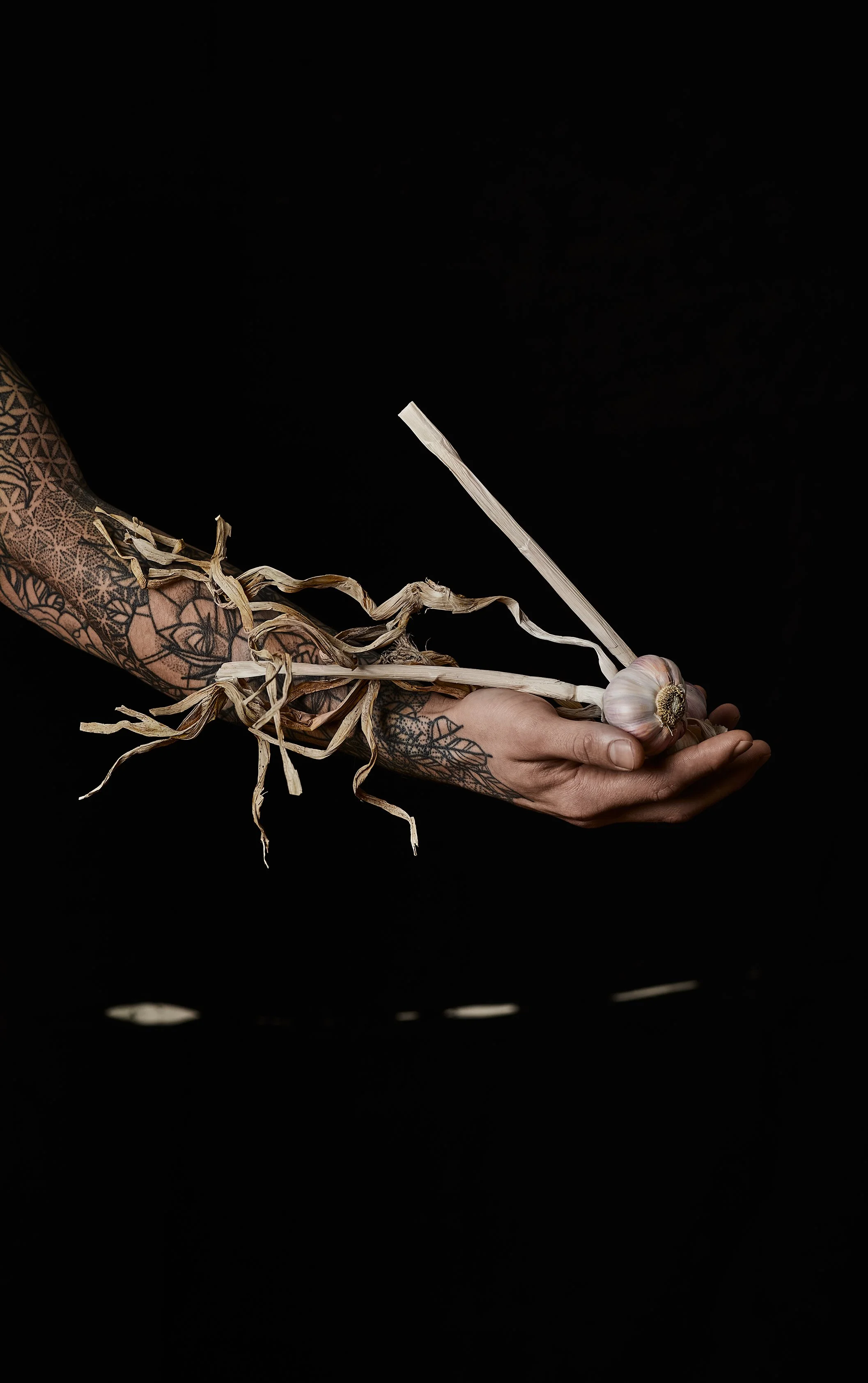 Ail-main-tatouage-Barbus-Forever-edition-de-la-Martiniere-Delphine-Constantini-photo-culinaire
