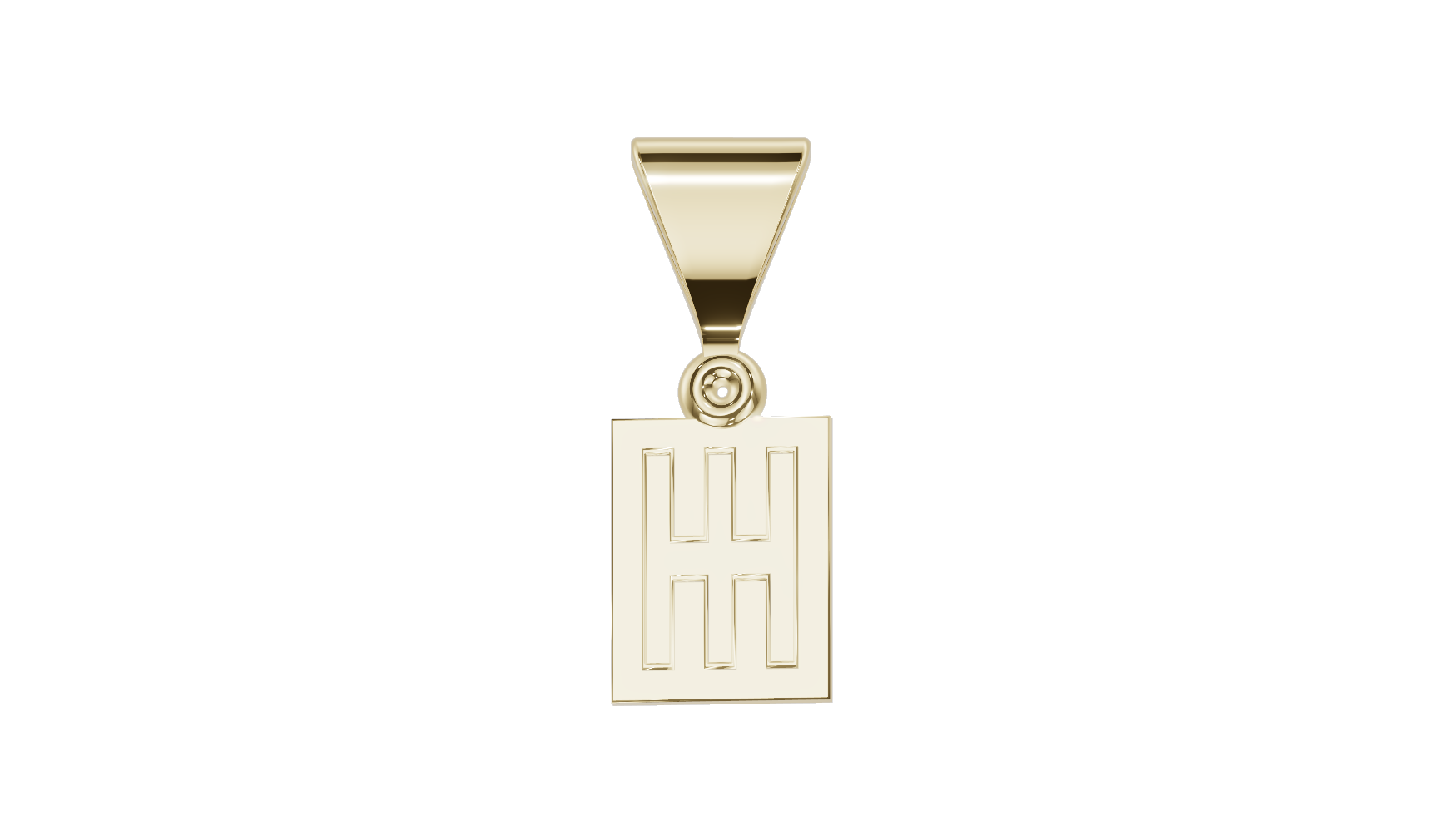 Double H Hustler's Pendant