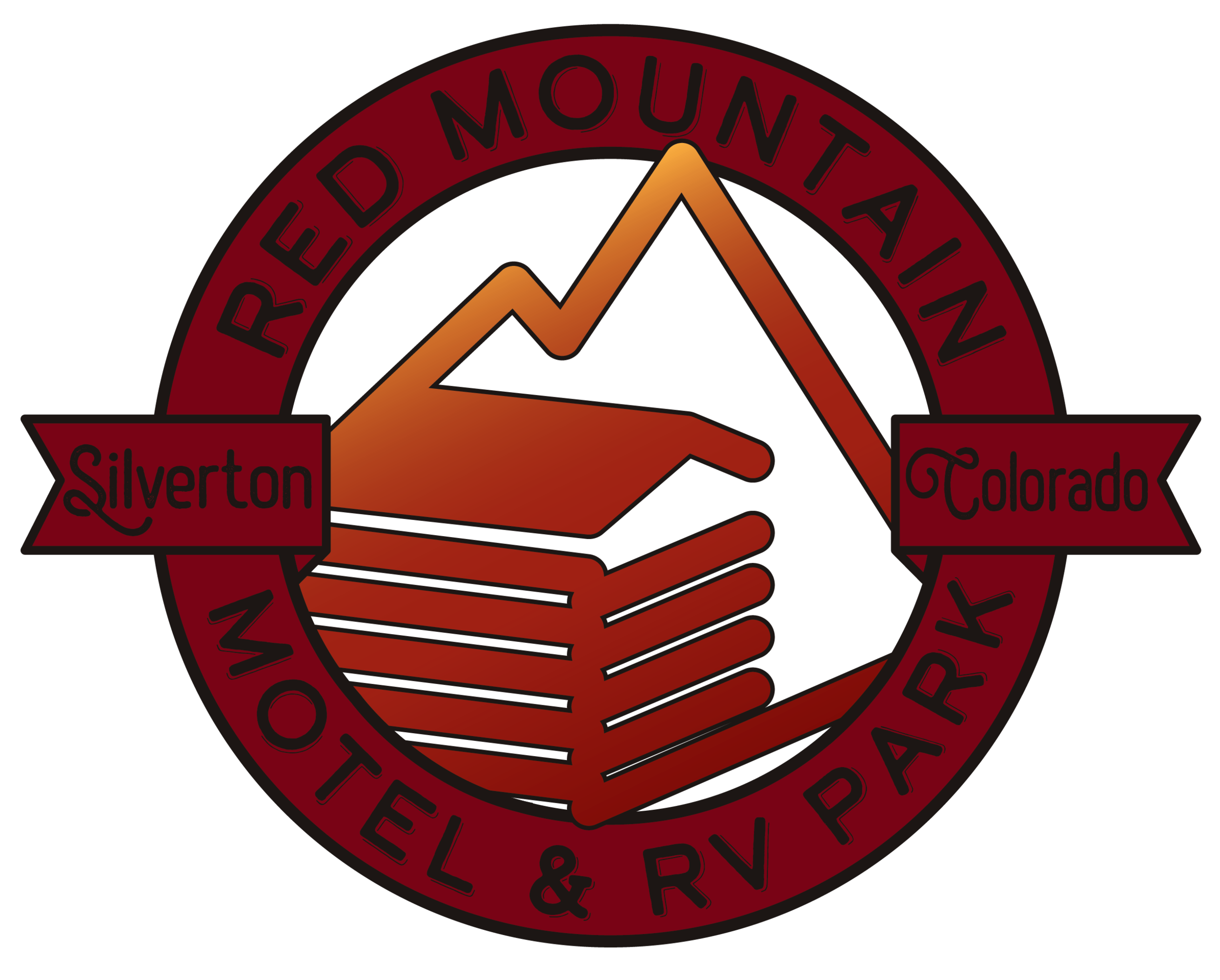 Brand Identity, Logo Graphic Design, family owned business, outdoors, campground, modern emblem badge