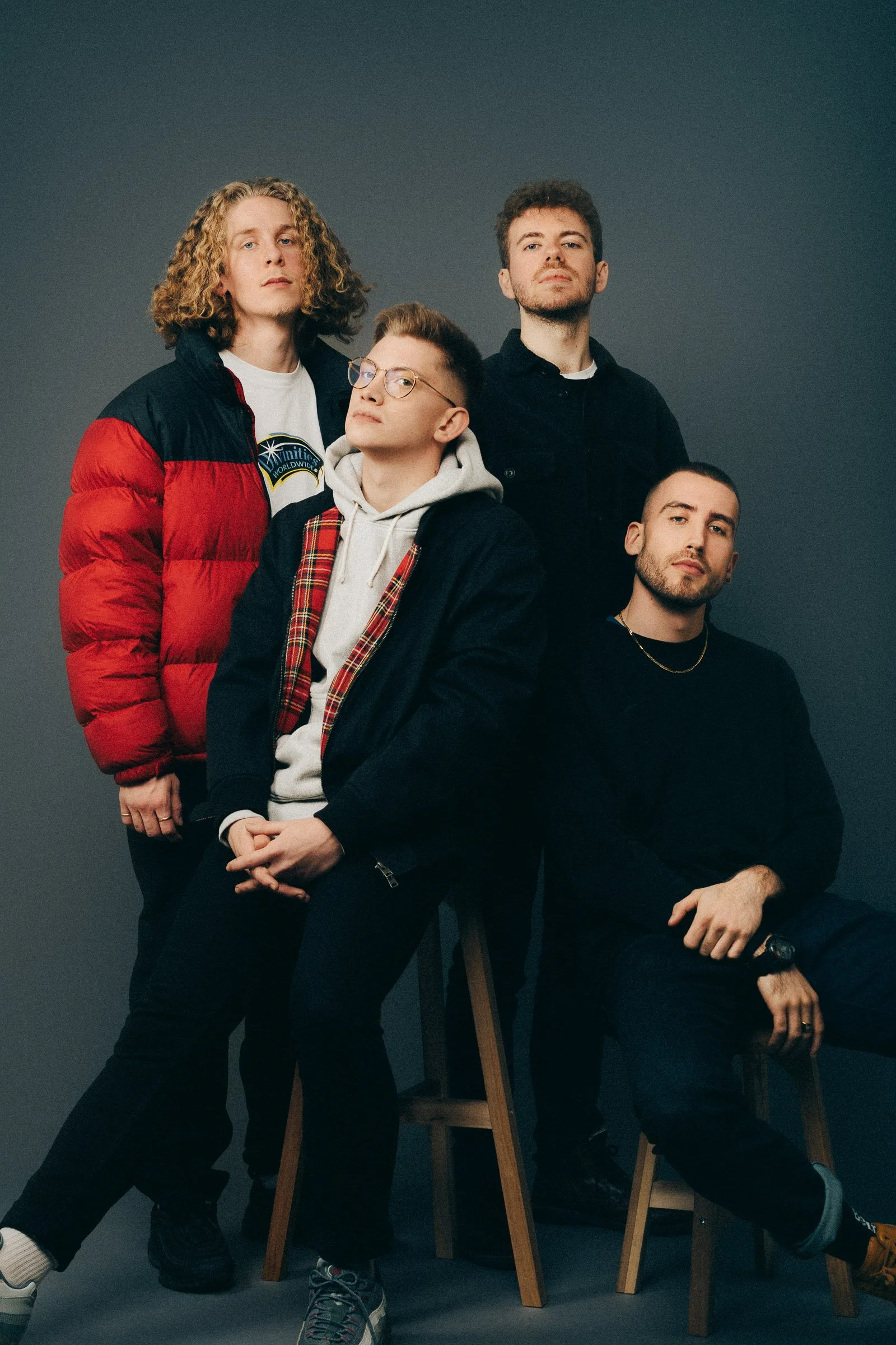 Cameron and the Slumberknights studio portrait photoshoot