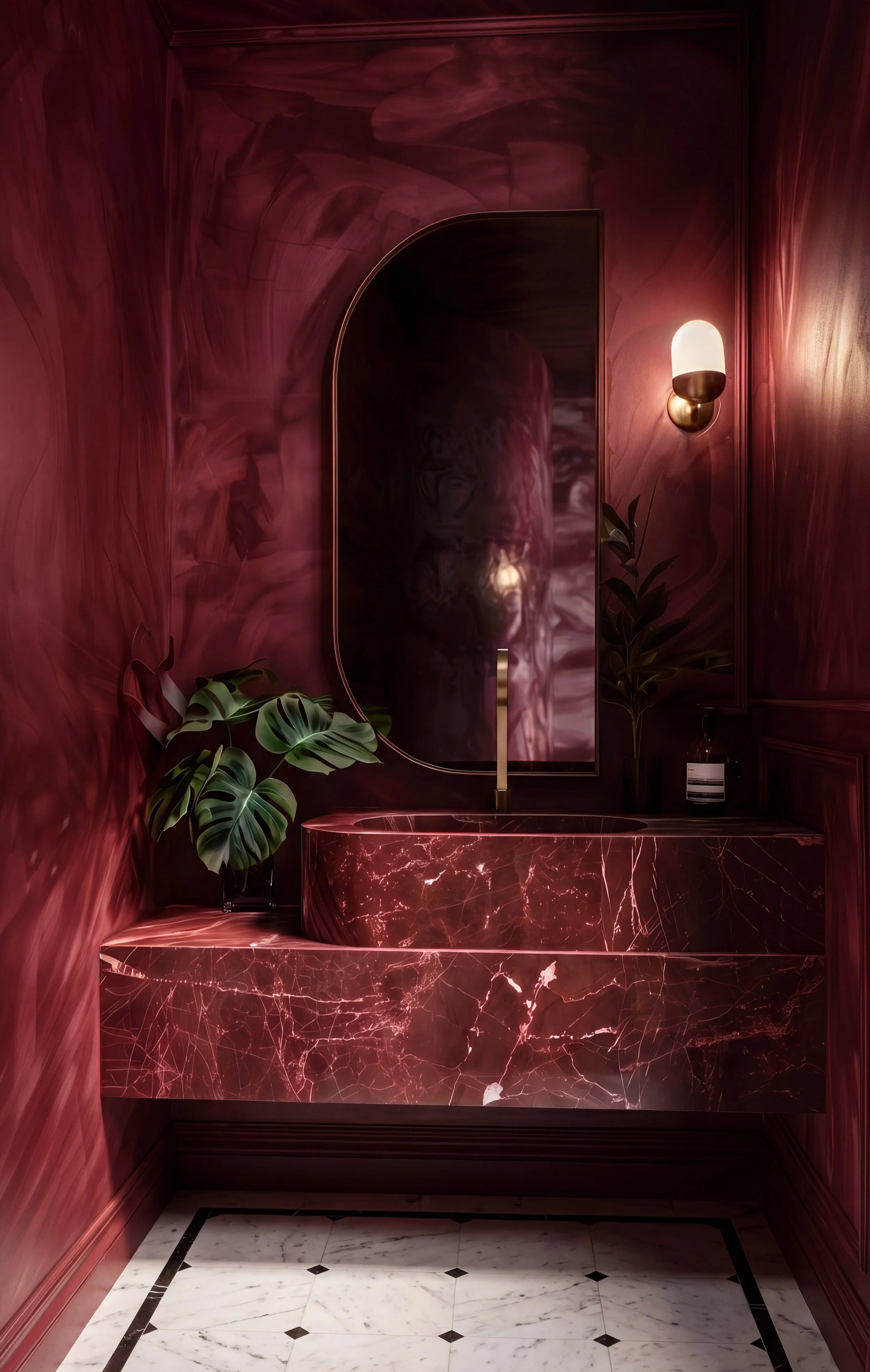Repulse Bay Residence Powder Room
