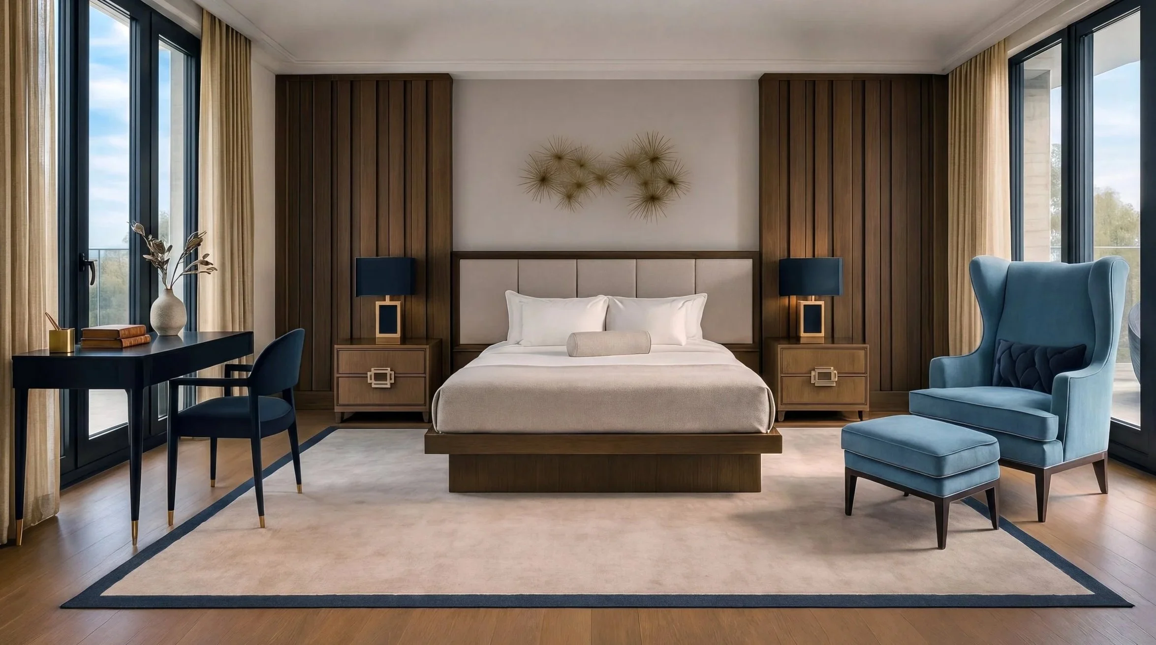 Pollock Residence Master Bedroom Hong Kong 