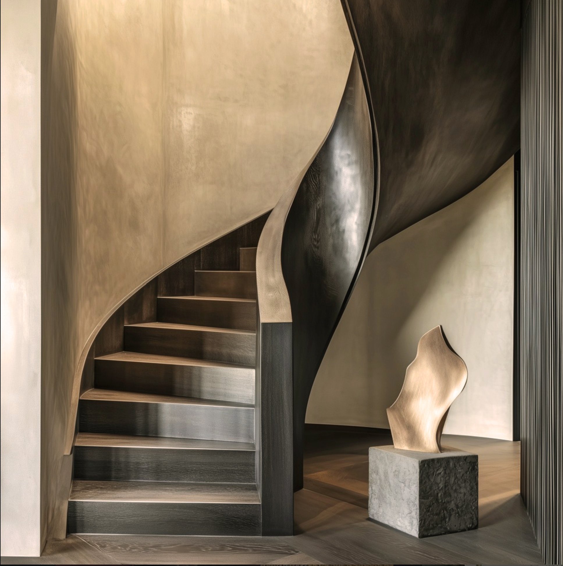 Yalikavak Summer Villa Bodrum Turkiye Staircase Detail