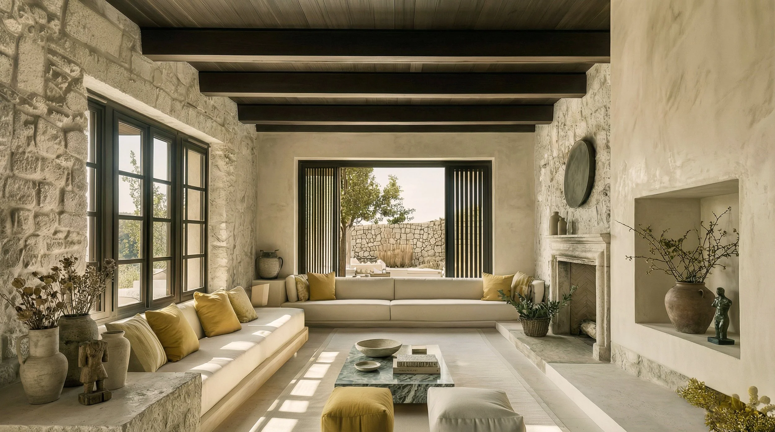 Yalikavak Summer Villa Bodrum Turkiye Sunken Lounge