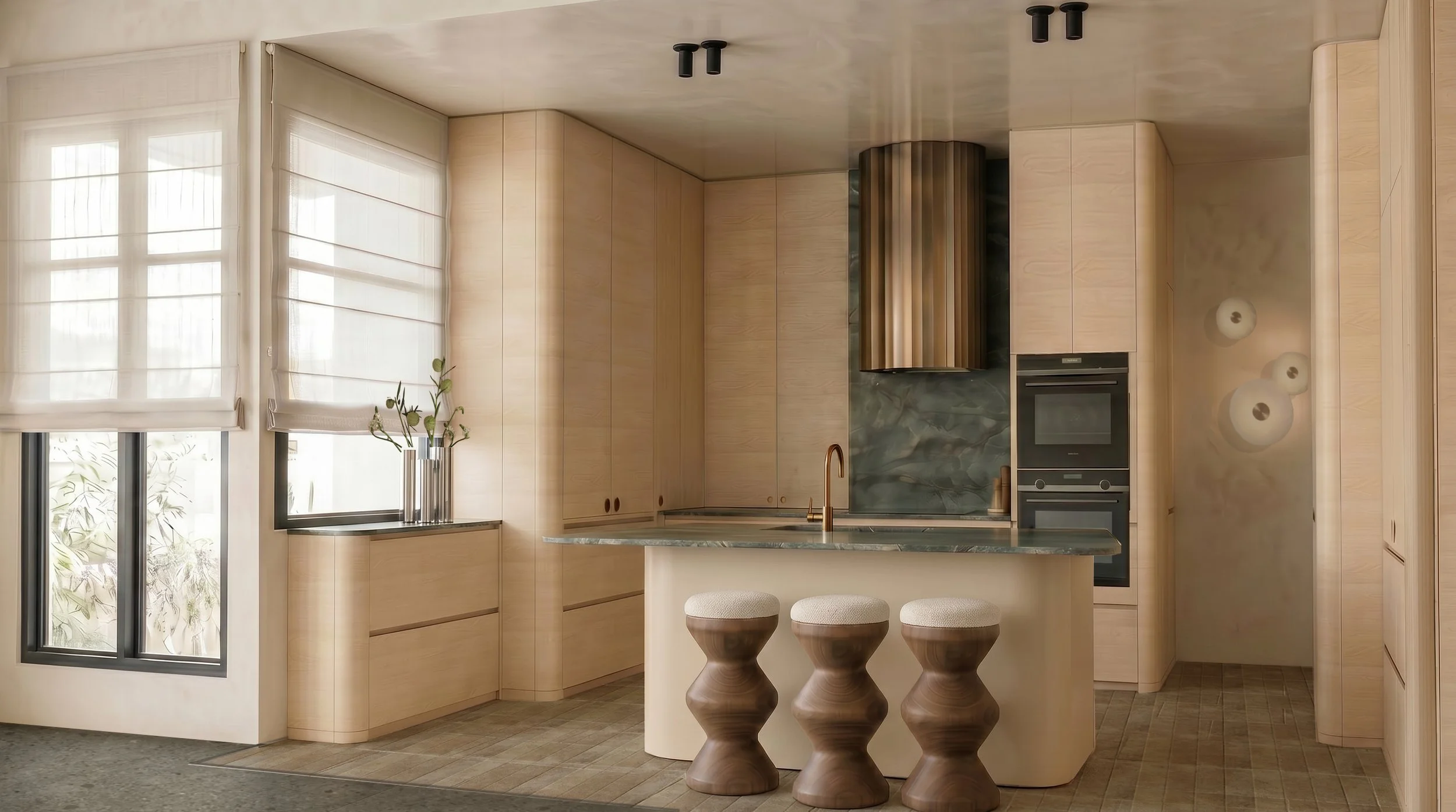 Bottling Loft Kitchen | Heritage Loft Kitchen Design in Northbridge, Perth