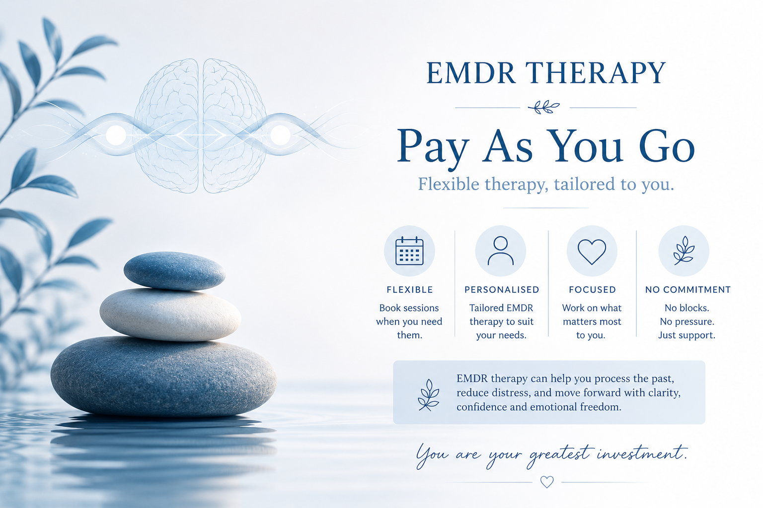 EMDR Pay as you go sessions