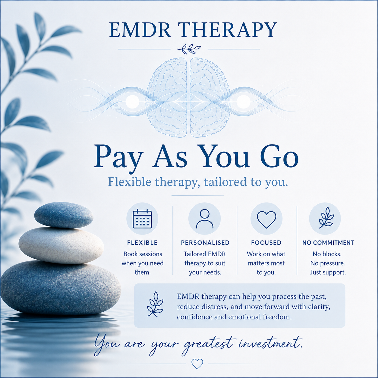EMDR Pay As You Go Sessions