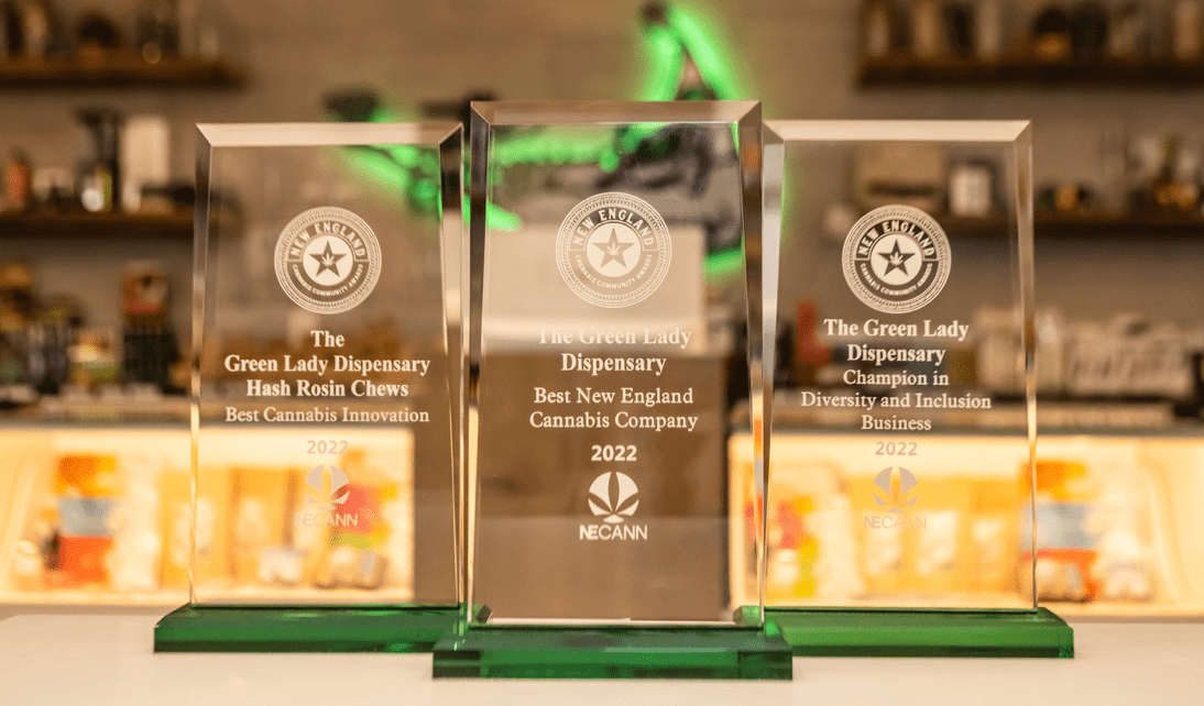 The Green Lady Dispensary Was Voted Best New England Cannabis Company at NECANN!