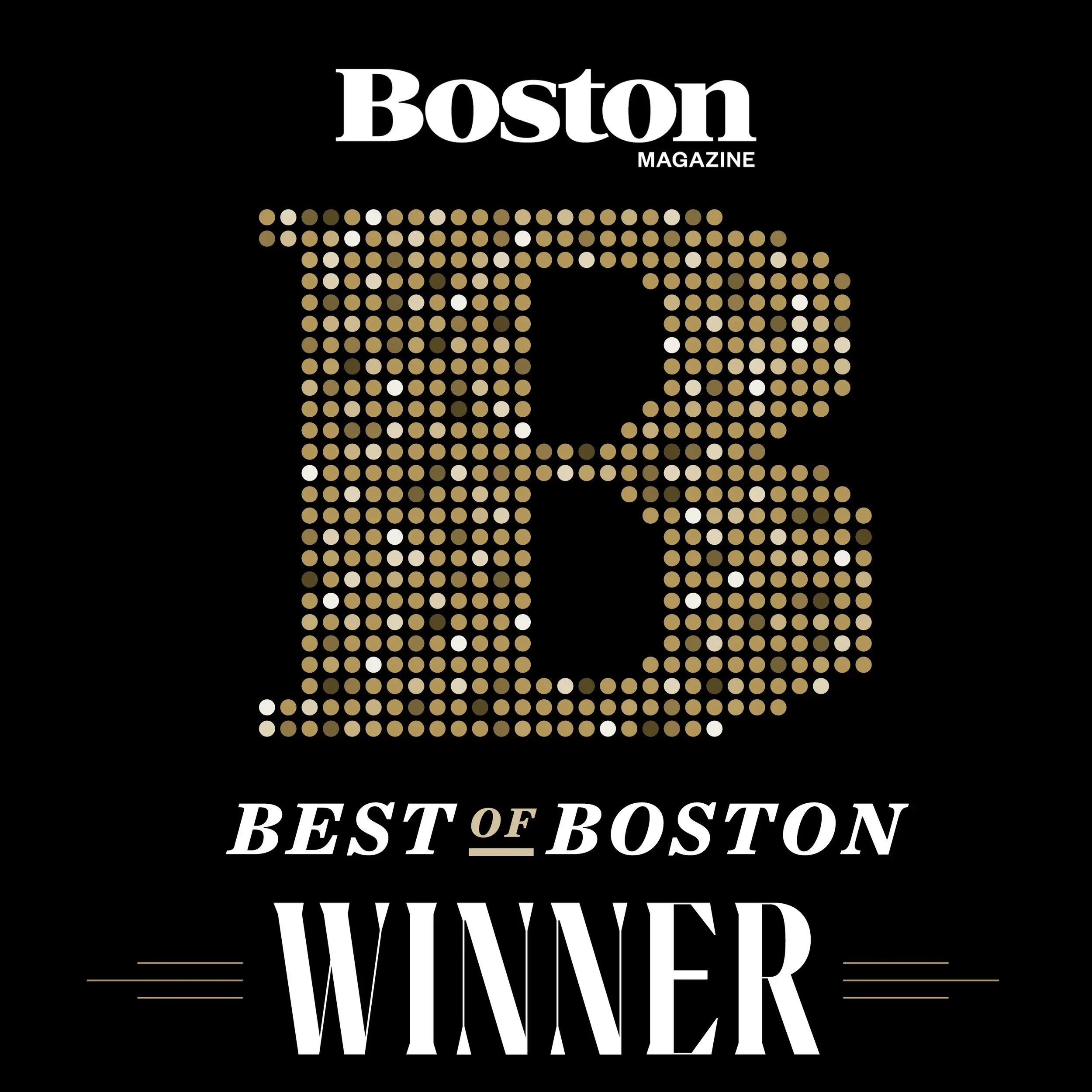 Boston Magazine Best of Boston Winner