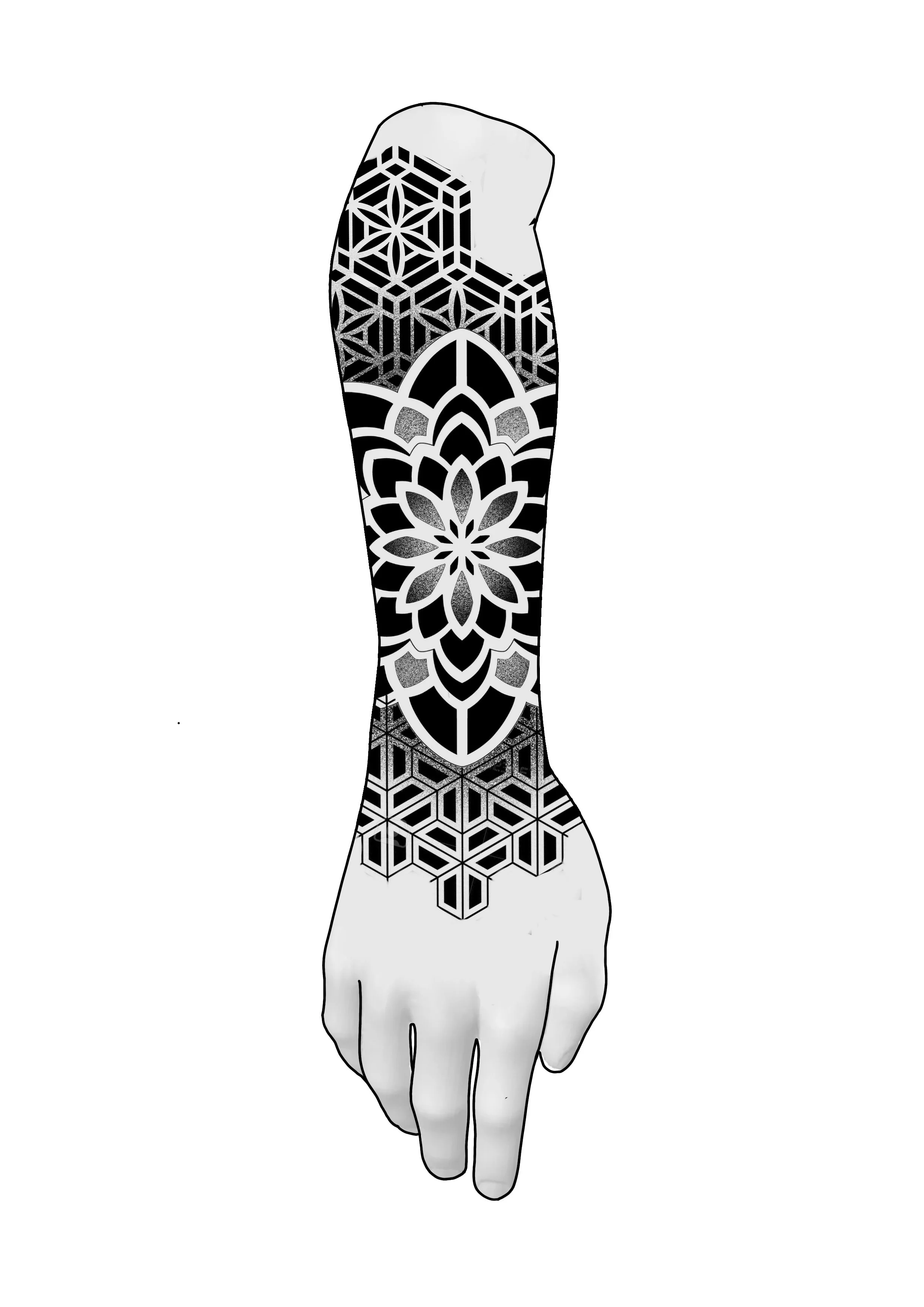 Geometric Forearm #31