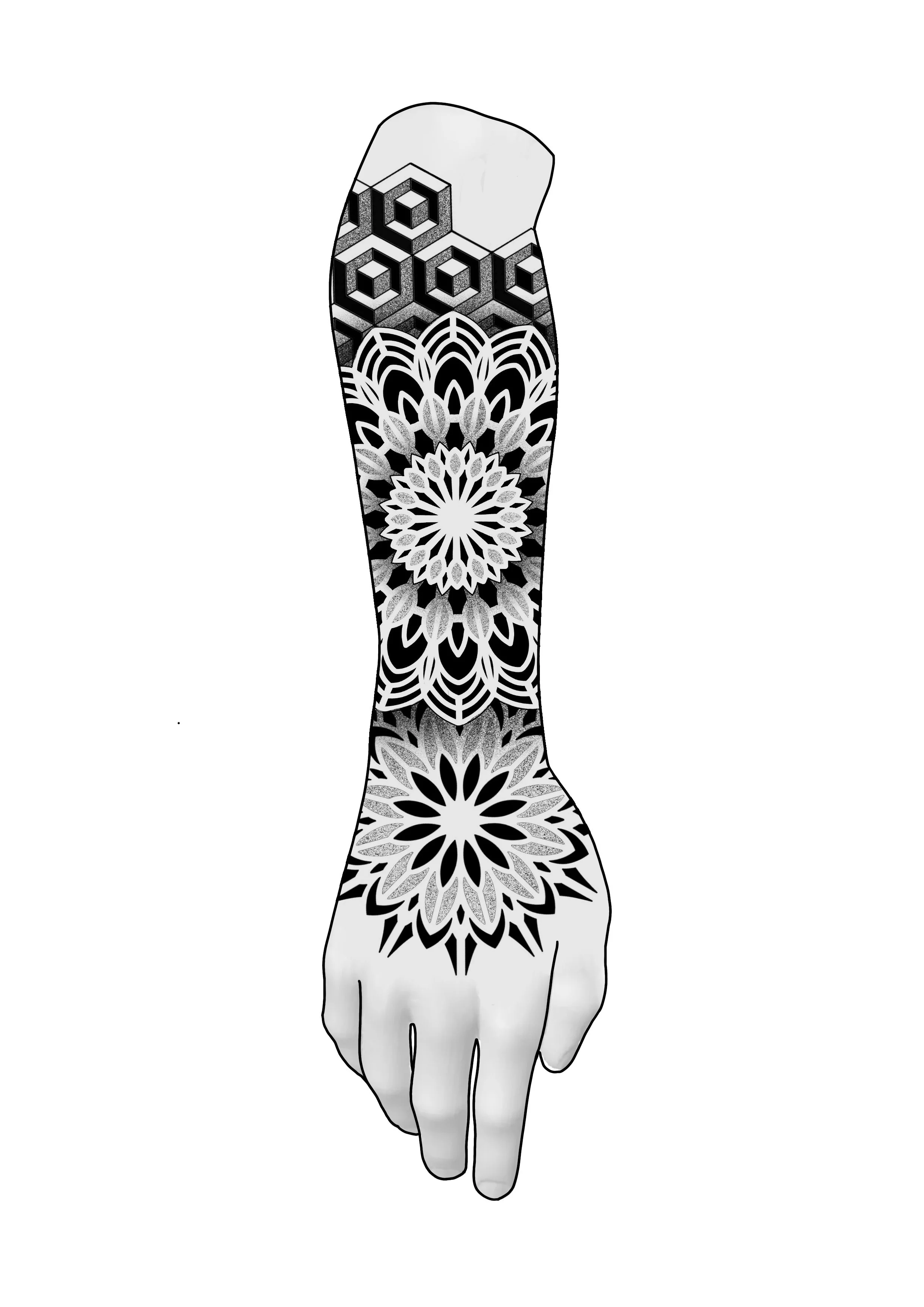 Geometric Forearm #27