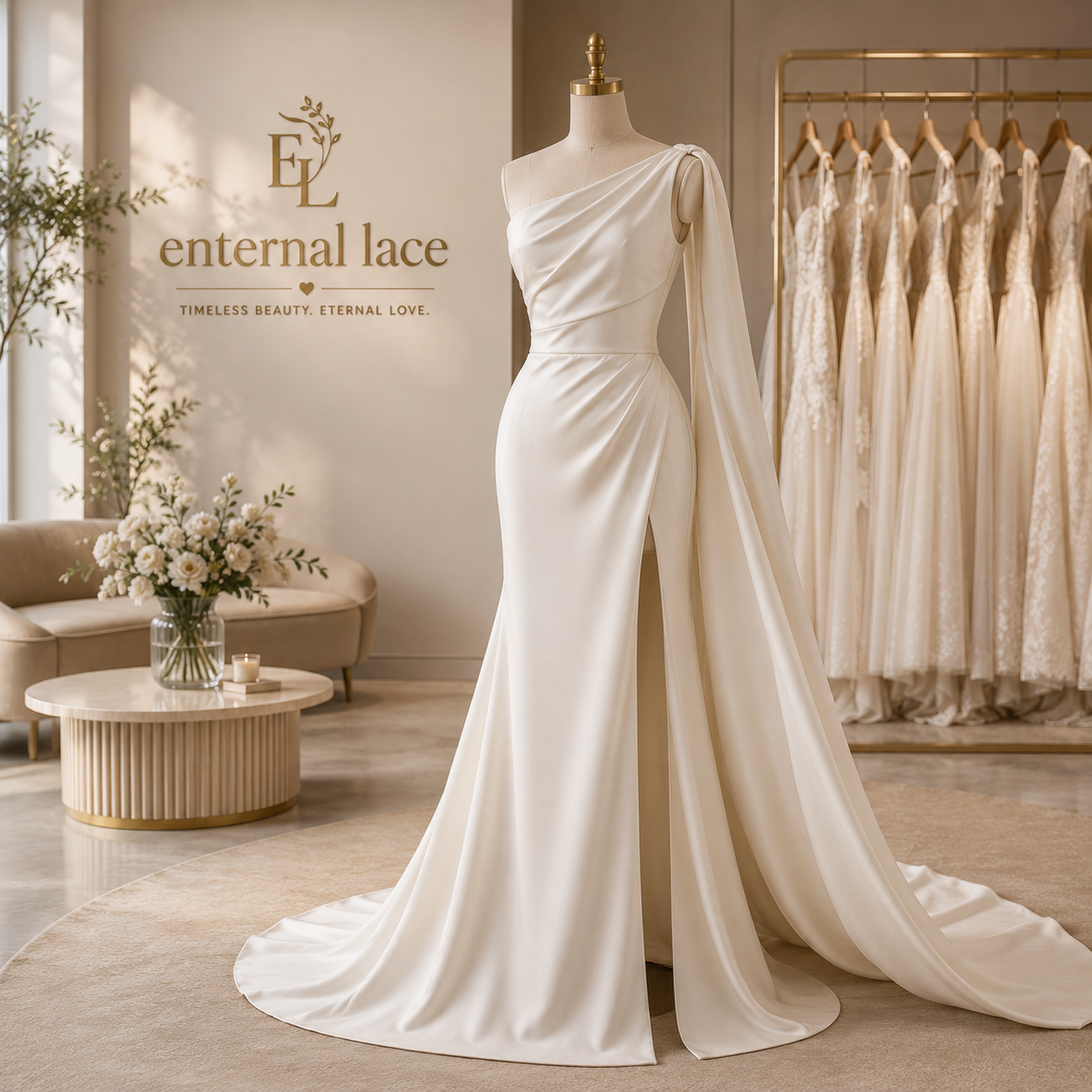Celeste Drape Gown