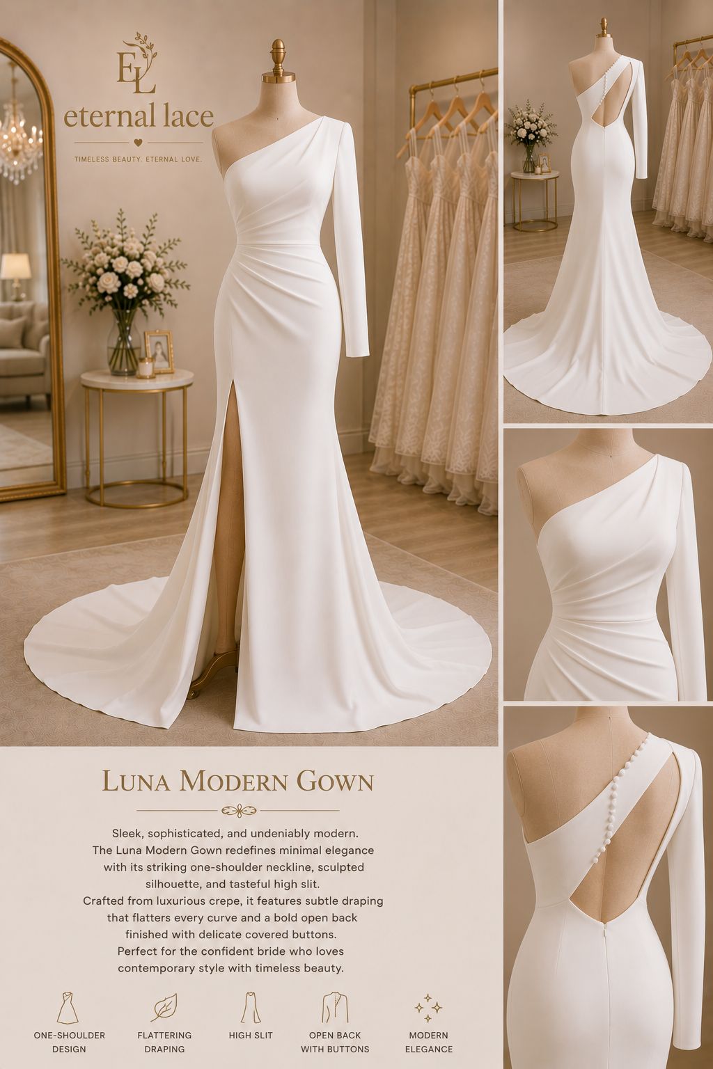 Luna Modern Gown