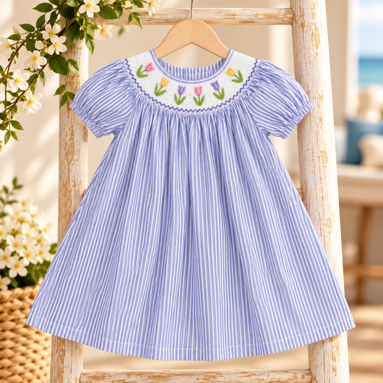 Pastel Tulip Smocked Summer Dress.png