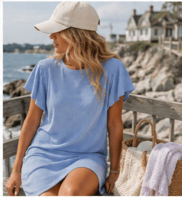 Blue Coastal Breeze Dress 🌊