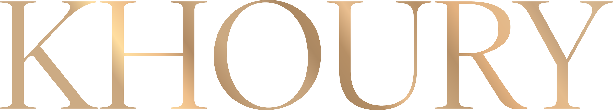 Close-up of word 'KHLOE' in large, fancy gold and white text.