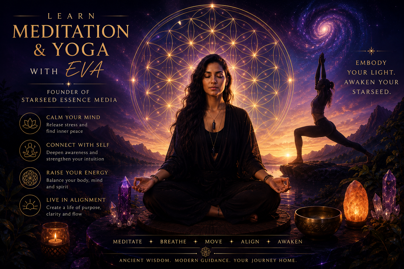 Learn Meditation and Yoga