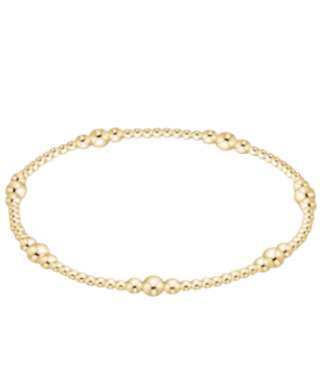 4mm Gold Multi-Bead Bracelet