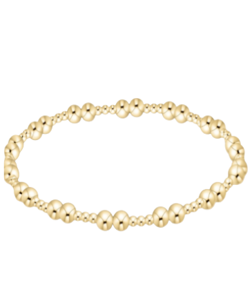 4mm Gold Unity Bracelet