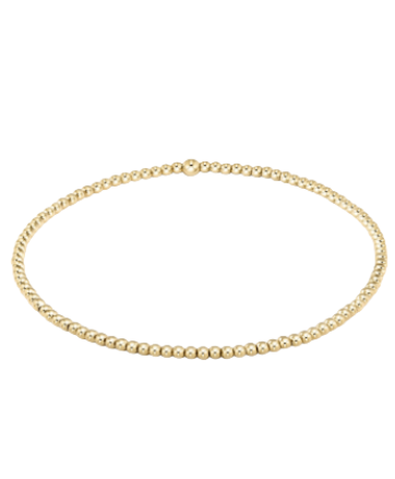 2mm Gold Bracelet