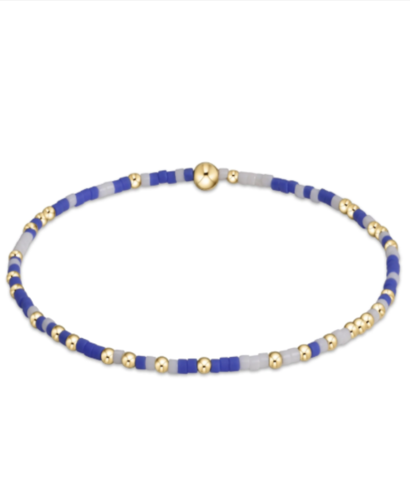 Wildly Yours Spirit Bracelet - Blue & White