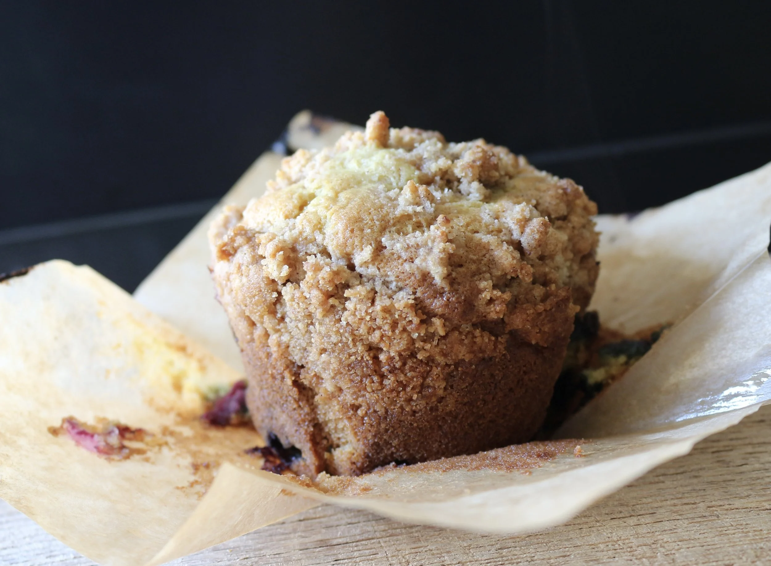 Plumpy Bakery Blueberry Muffin