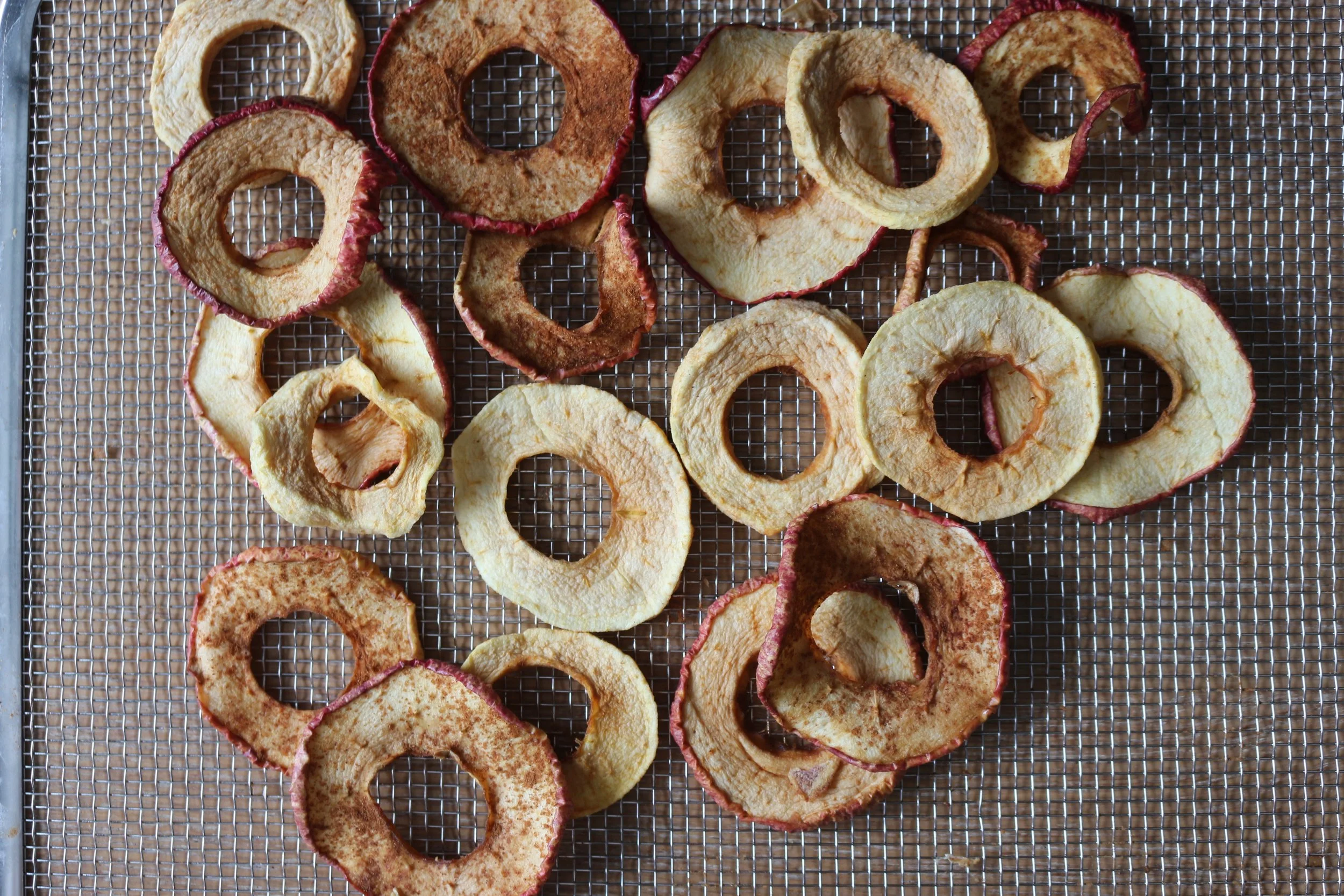 dried apple chips