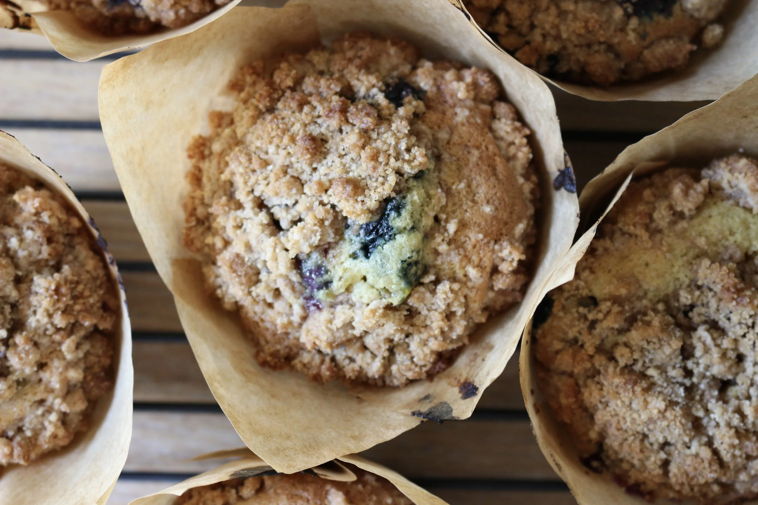 Plumpy Bakery Blueberry Muffin