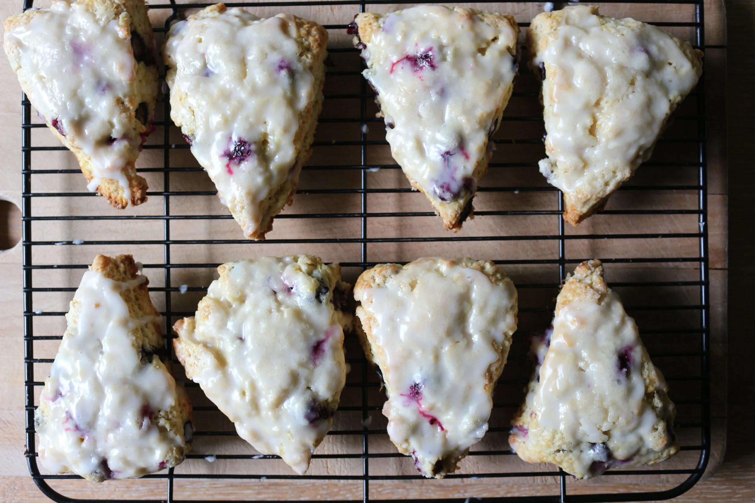 Lemon Blueberry Scones