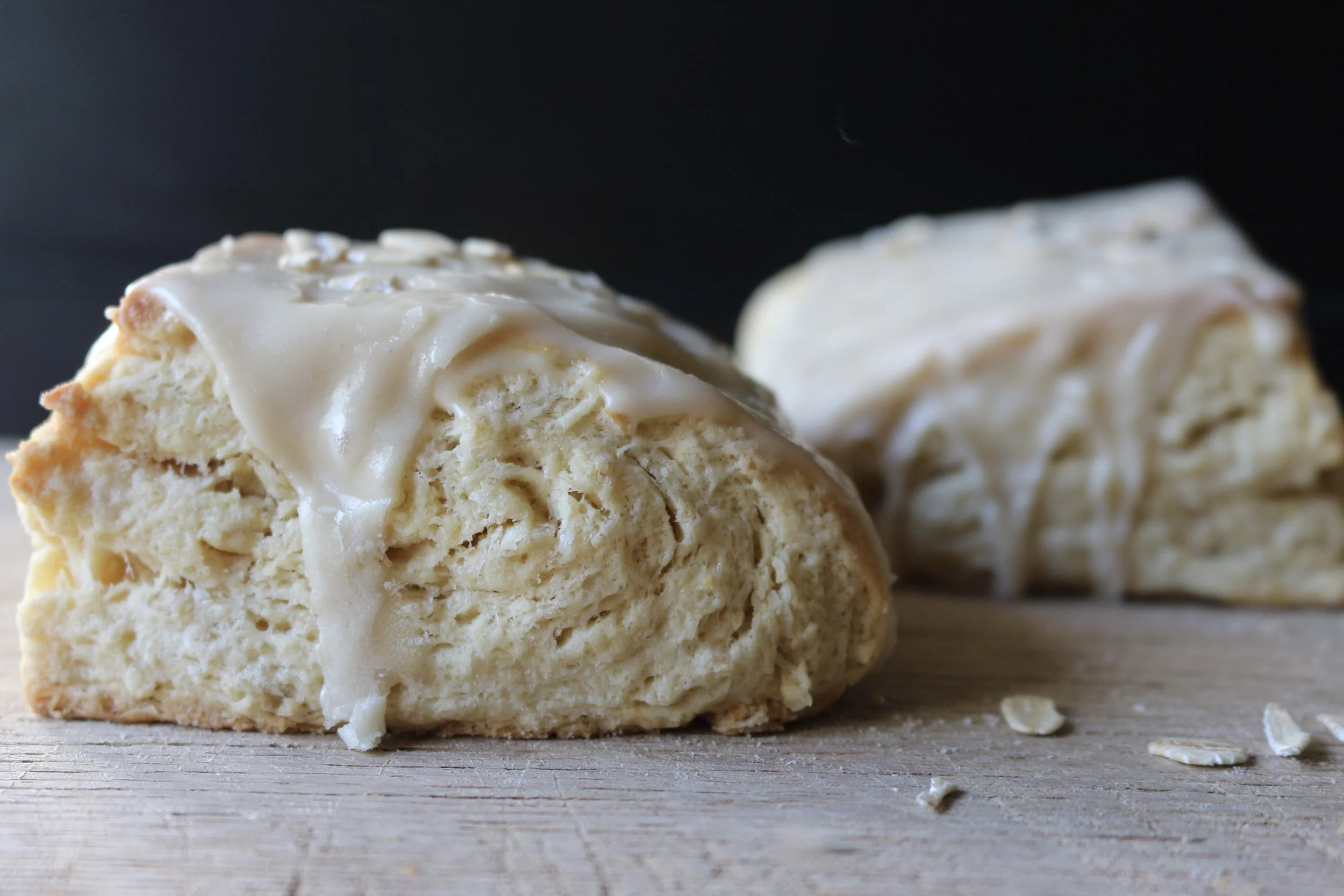 Plumpy Bakery Oatmeal Maple Scone