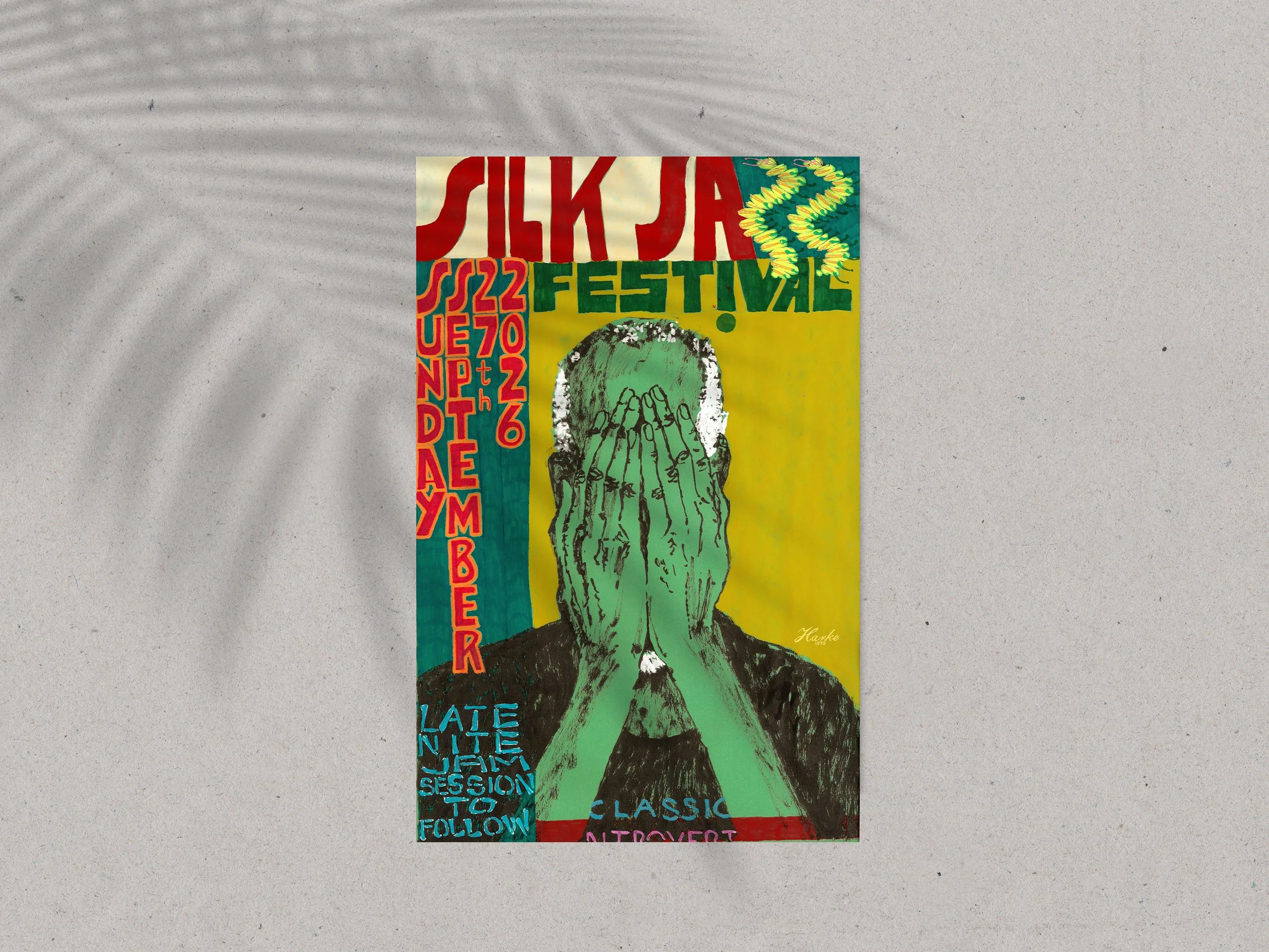 Silk Jazz Festival Flyer #2